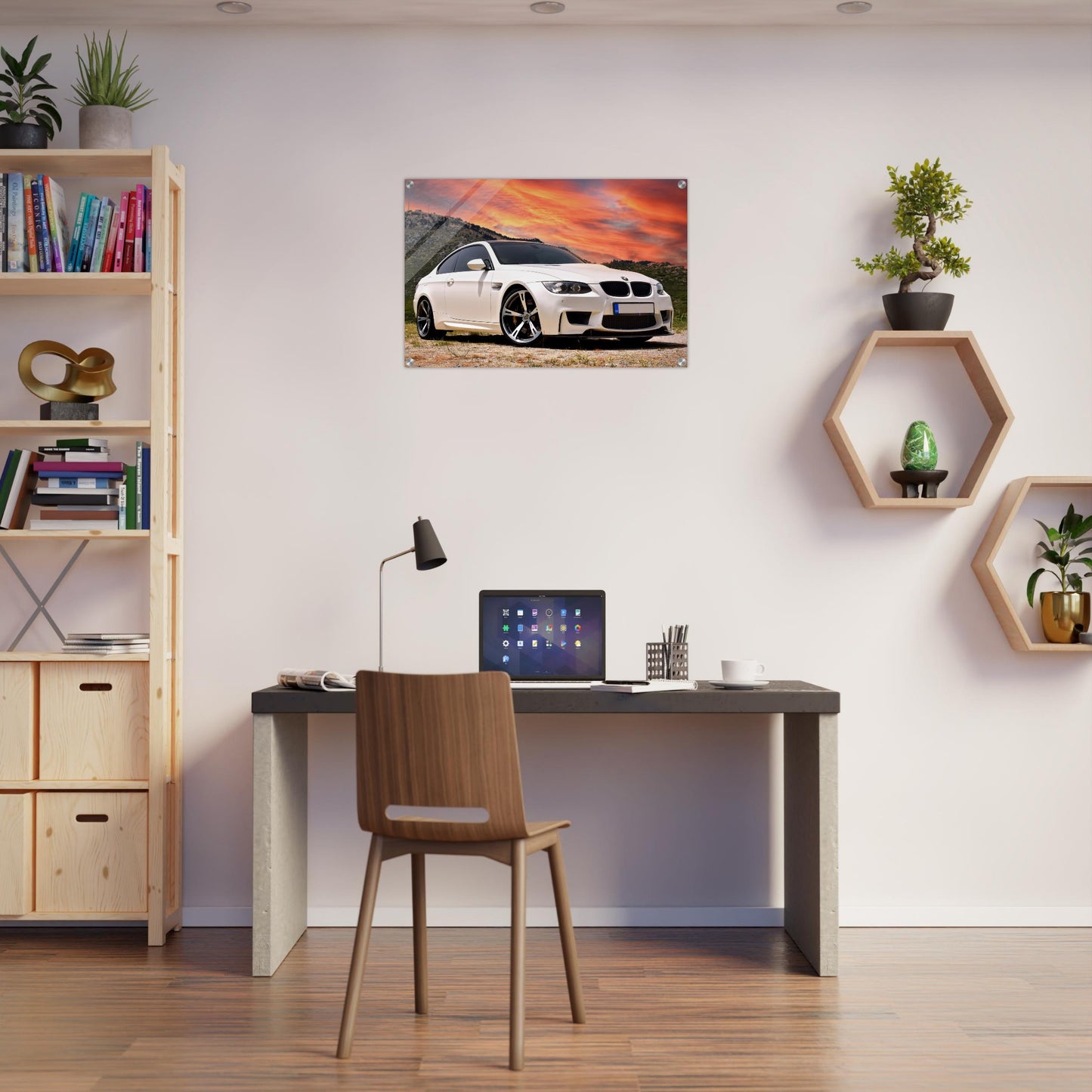 BMW E92 M3 Sunset Acrylic Print