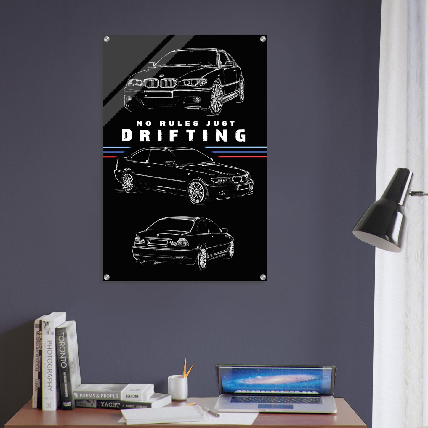 BMW E46 Coupe facelift Acrylic Print