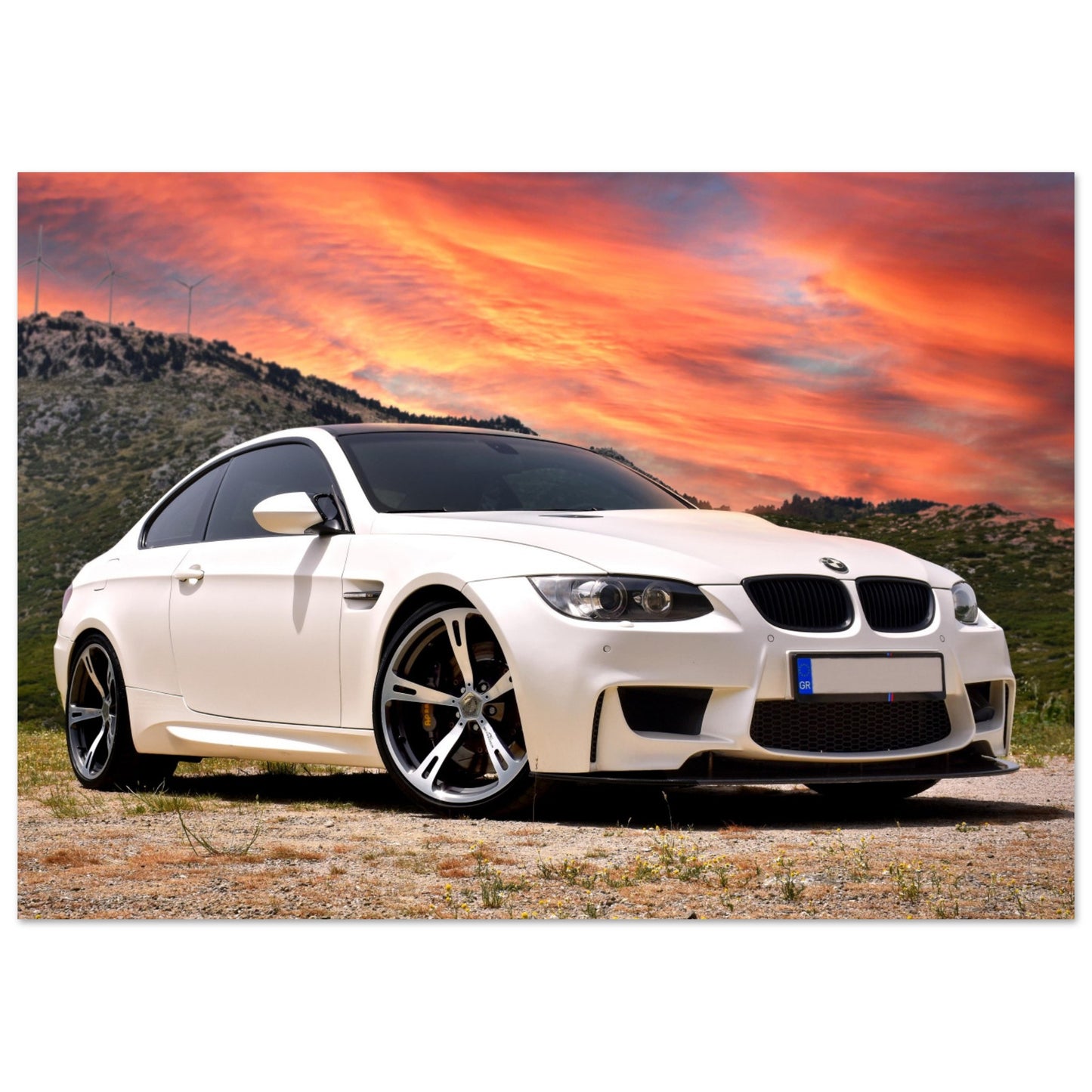 E92 M3 Classic Matte Paper Poster