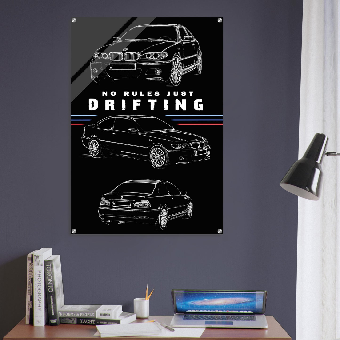 BMW E46 Coupe facelift Acrylic Print