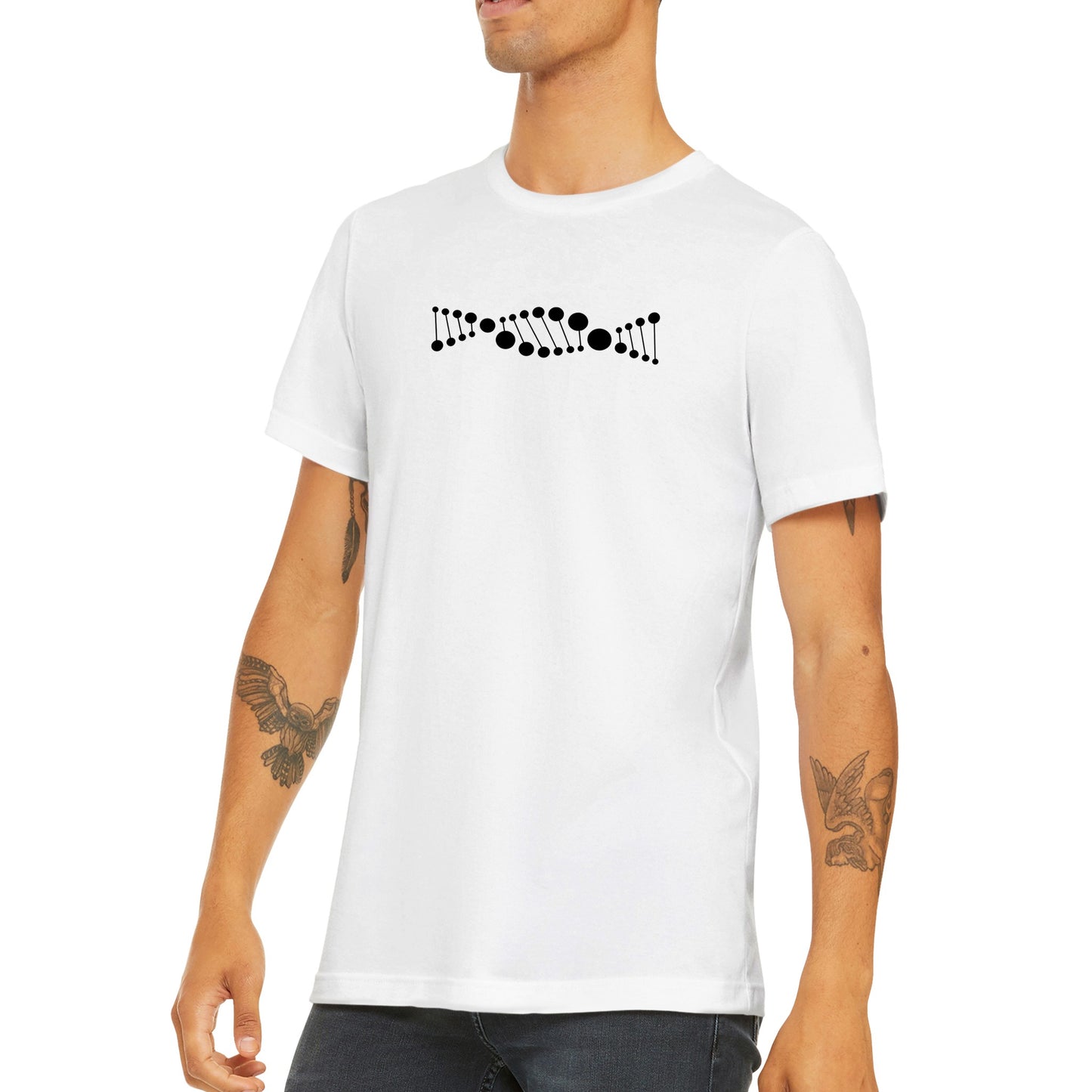 Automotive DNA Premium Unisex Crewneck T-shirt