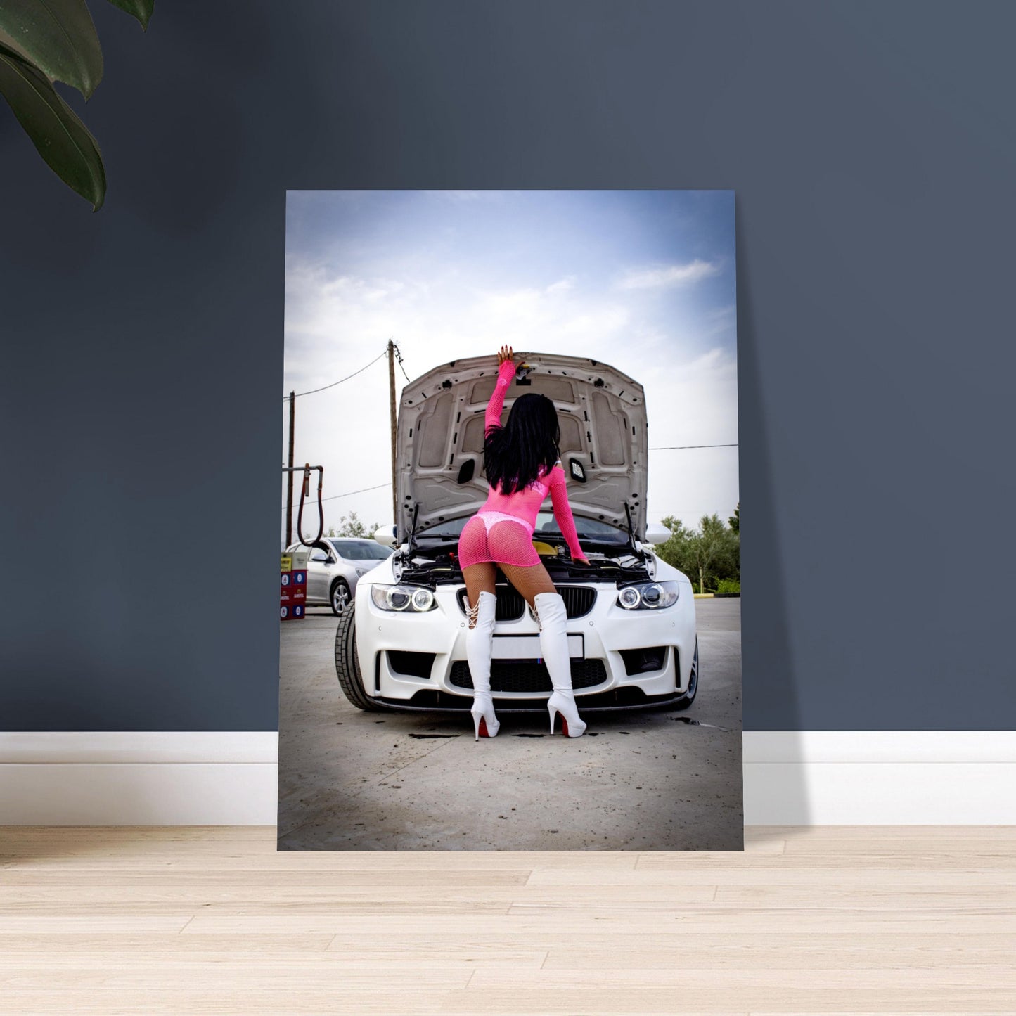 Car girl Classic Matte Paper Poster